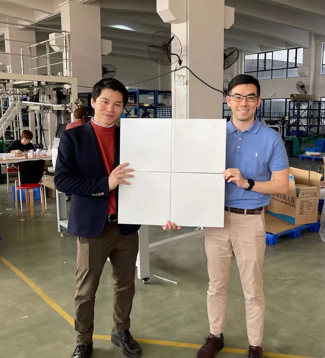 A PowerBoard infrared heating panel